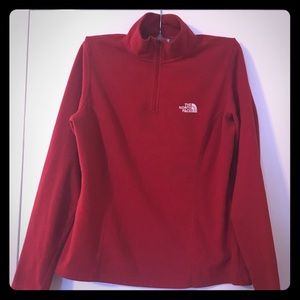Women’s North Face Quarter Zip Fleece - Medium